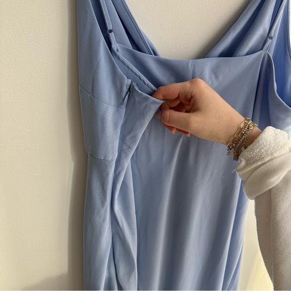 Abercrombie & Fitch Blue Midi Dress - Picture 5 of 5